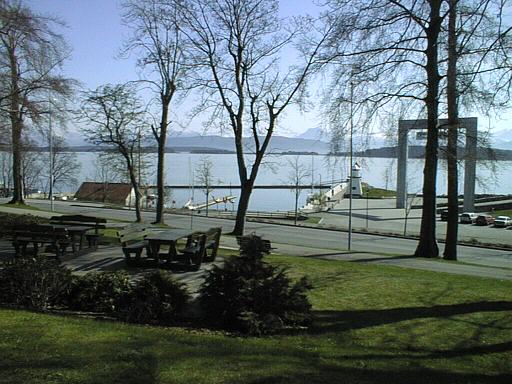Gästehafen Molde (Reknes) am 22. April 2003